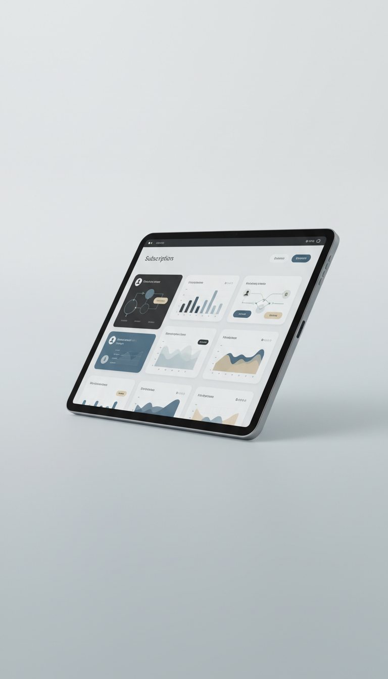 Subscription Management Web App